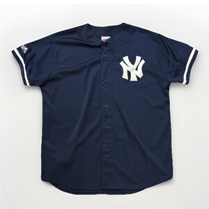 Vtg Majestic Diamond Collection New York Yankees Sewn Baseball Jersey Men's XL